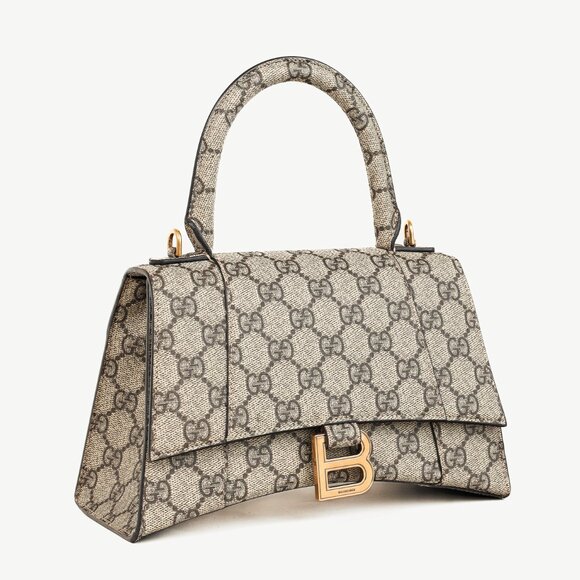 Gucci x Balenciaga GG Supreme The Hacker Project Small Hourglass Bag - Picture 2 of 14